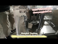 Machine de pressage de pilules en forme de capsule Zp9