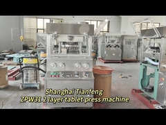 Type rotatoire de 2 couches machine de presse de Tablette de pilule avec 2 conducteurs obligatoires ZPW29