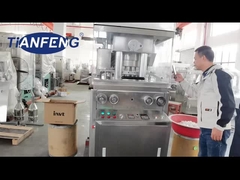 ZP23 ZP25 ZP27 Pilules vétérinaires Rotary Tablet Press Machine avec une pression maximale de 100Kn