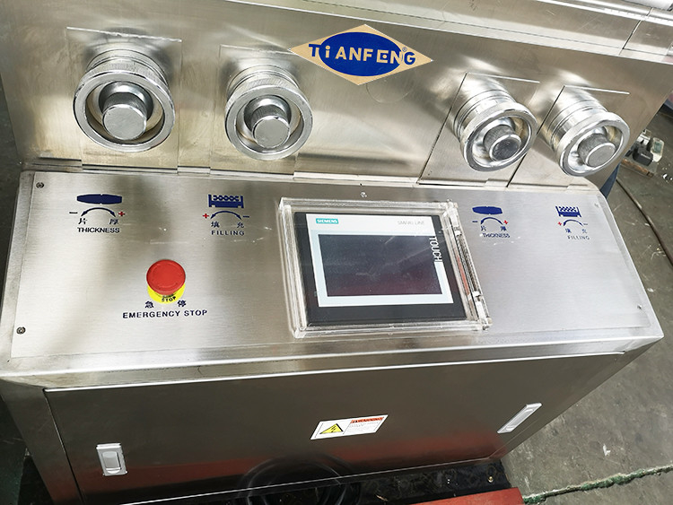Paracétamol automatique PCs de l'écran tactile 150000 de PLC de machine de presse de Tablette de pilule de 6 - de 24mm/heure