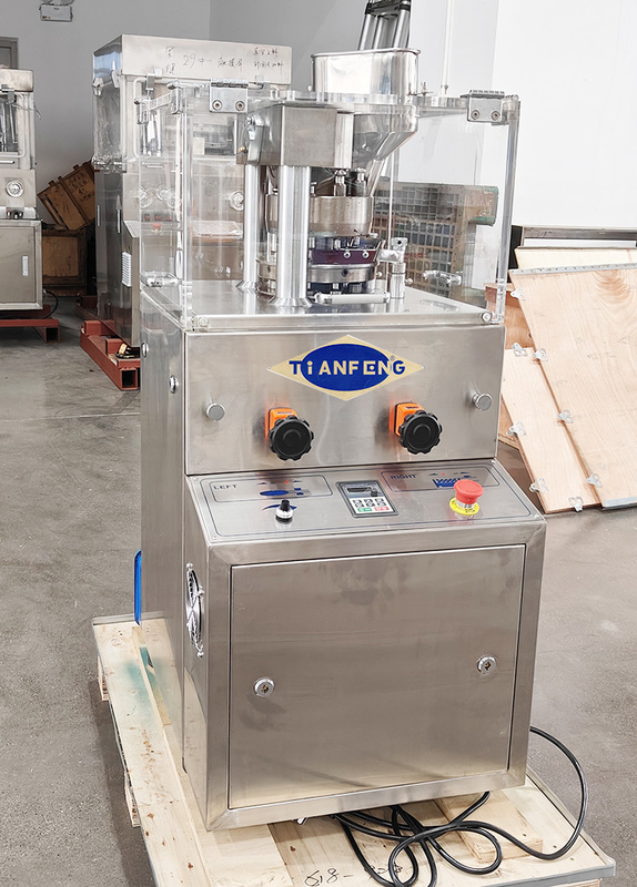 Machine de fabrication de tablettes personnalisée pièces remplaçables moteur de 2,2 kW emballé dans un boîtier en bois