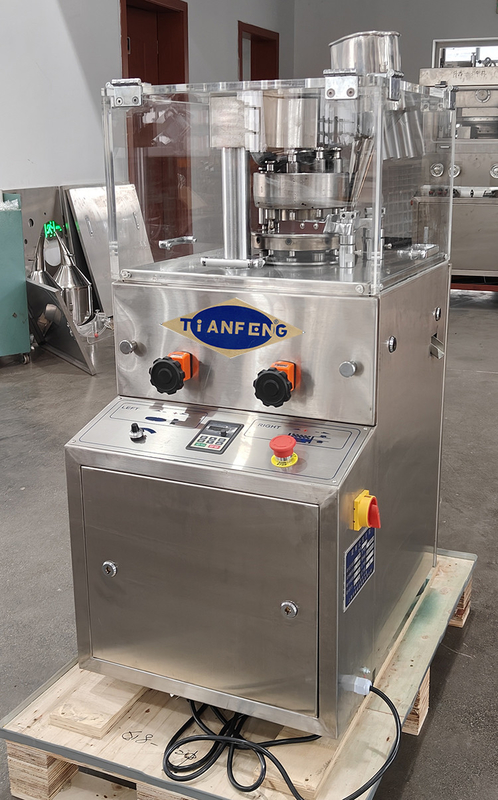 Machine de fabrication de tablettes personnalisée pièces remplaçables moteur de 2,2 kW emballé dans un boîtier en bois
