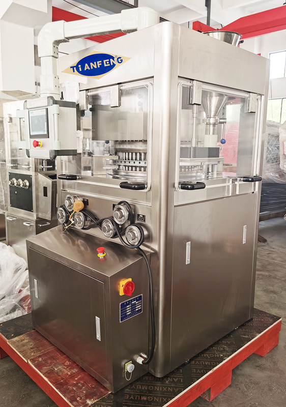 Presses automatiques à haute vitesse HSZP pour tablettes avec pré-pression de 60 KN et pression maximale de 100 KN
