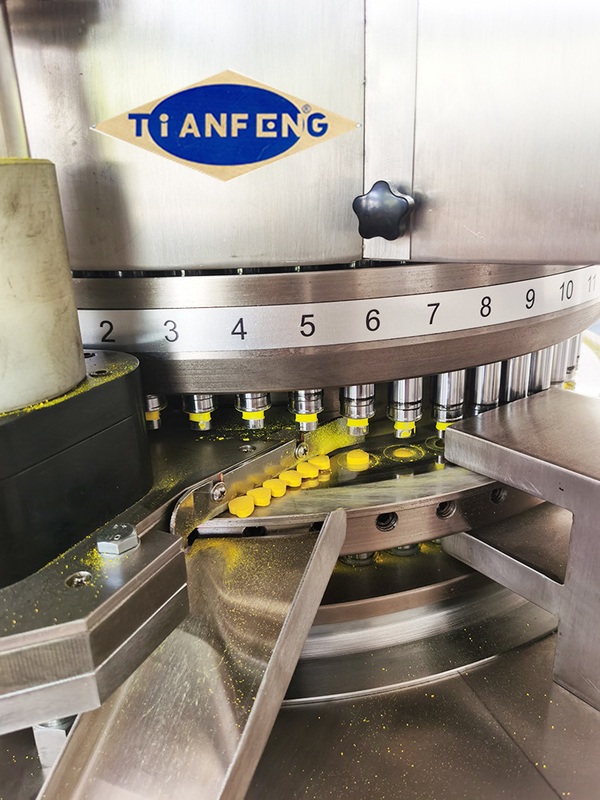Presses automatiques à haute vitesse HSZP pour tablettes avec pré-pression de 60 KN et pression maximale de 100 KN