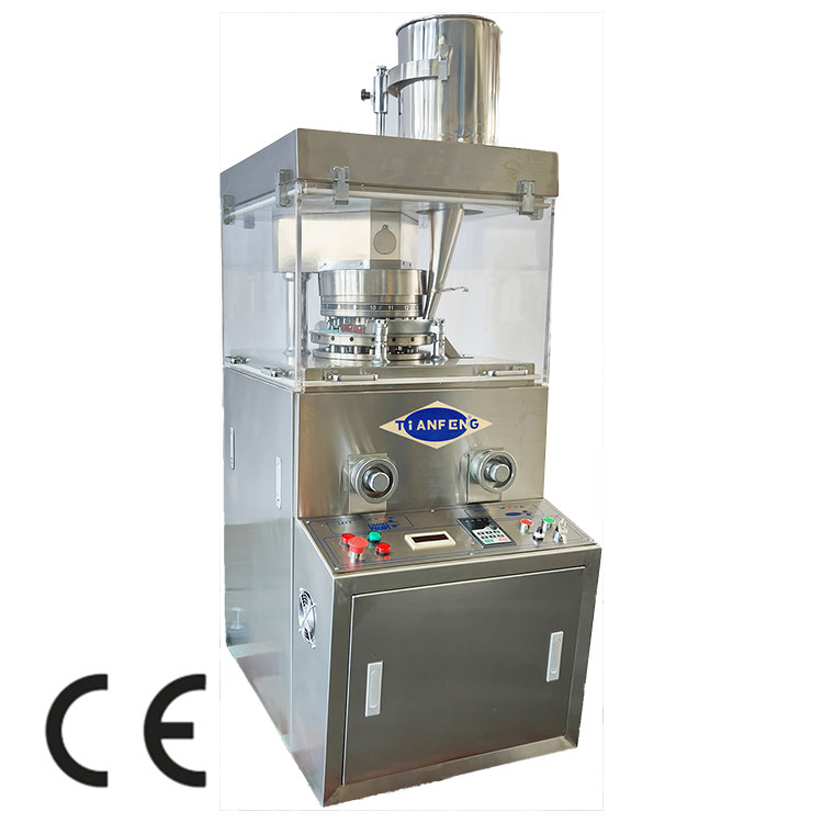 ZPW15D ZPW17D ZPW19D Rotary Tablet Press Machine 3KW 42000 pièces/heure Pour les pilules de diamètre de 20 mm
