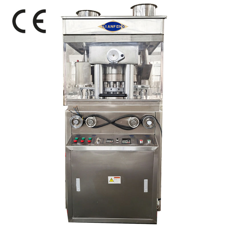 30 mm Max. Machine de pressage à profondeur de remplissage de comprimés avec une capacité de production allant jusqu'à 15 mm d'épaisseur