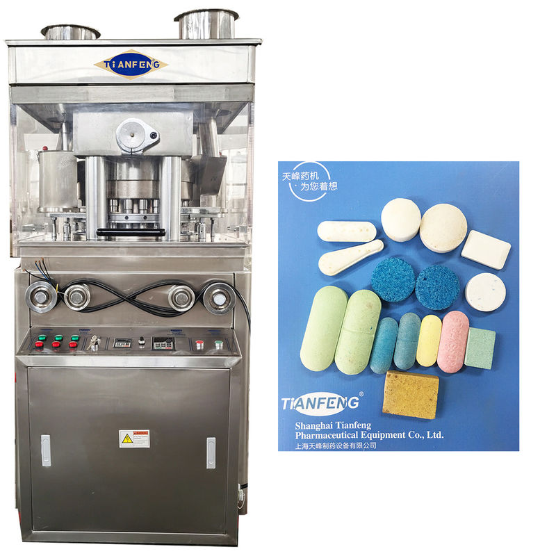 Machine de presse à rouleaux polyvalente pour tablettes ZP23 ZP25 ZP27 pour différentes formes et tailles de tablettes