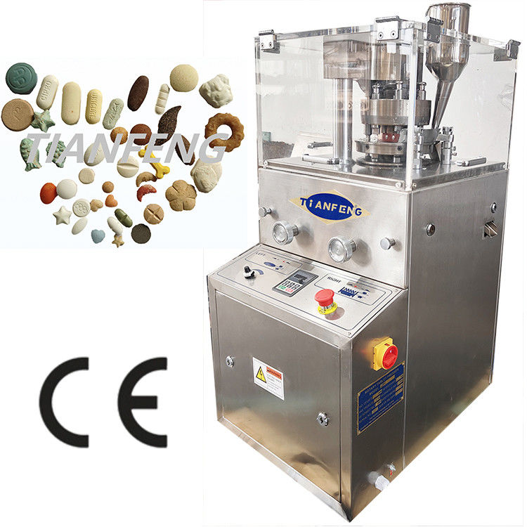 900x800x1800mm Pilule Tablette presseuse avec une profondeur de remplissage maximale de 15 mm et une épaisseur de comprimé de 2 à 6 mm