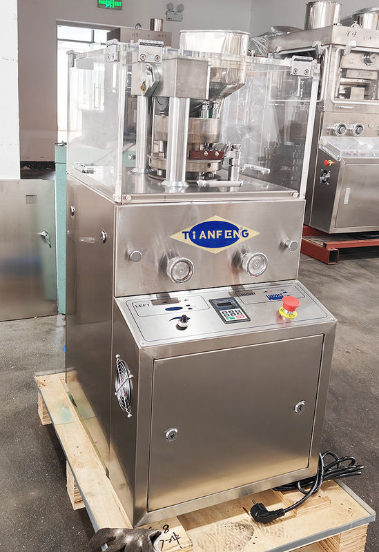 900x800x1800mm Pilule Tablette presseuse avec une profondeur de remplissage maximale de 15 mm et une épaisseur de comprimé de 2 à 6 mm