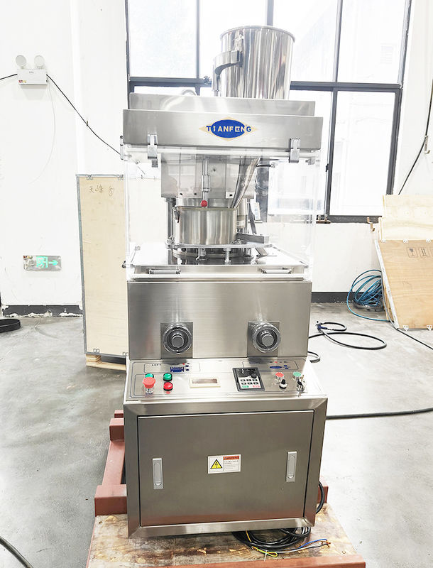 2.2KW Puissance rotative Tablette presseuse pour une production rapide et précise ZPW17D avec alimentateur forcé