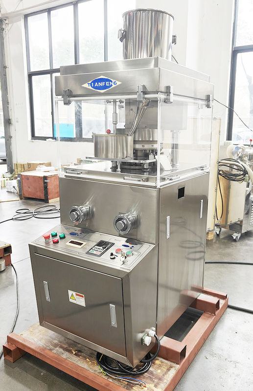 Presse à comprimés rotative à poudre 380V rapide et précise ZPW15D ZPW17D pour la fabrication de comprimés de grande taille