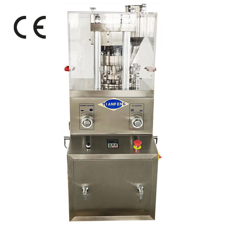 Machine de compression de comprimés EU B Punch Form ZPE5 ZPE7 ZPE9 avec une pression maximale de 60KN et des dimensions conviviales de 480×635×1100 mm