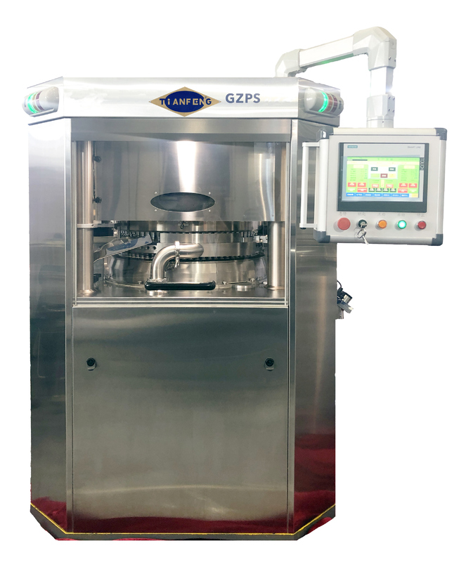 Machine de pressage rotative de comprimés, capable de comprimer des comprimés à grande vitesse GZPS45 pour des applications pharmaceutiques et chimiques