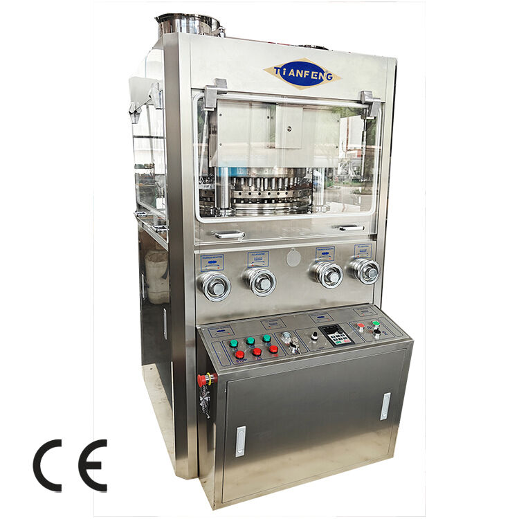Compact Rotary Tablet Forming Machine conçue pour la production de comprimés dans le secteur pharmaceutique