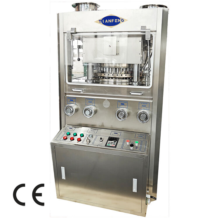 Machine de presse automatique polyvalente de pilules pharmaceutiques pour comprimés ZP45 avec une capacité de 243 000 comprimés par heure