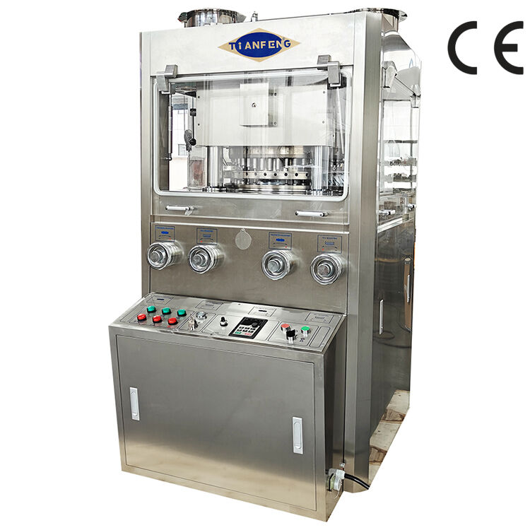 Machine de compression de tablettes durable ZP45 ZP41 équipée d'une presse rotative à plusieurs stations avec force de compression réglable pour des débits élevés