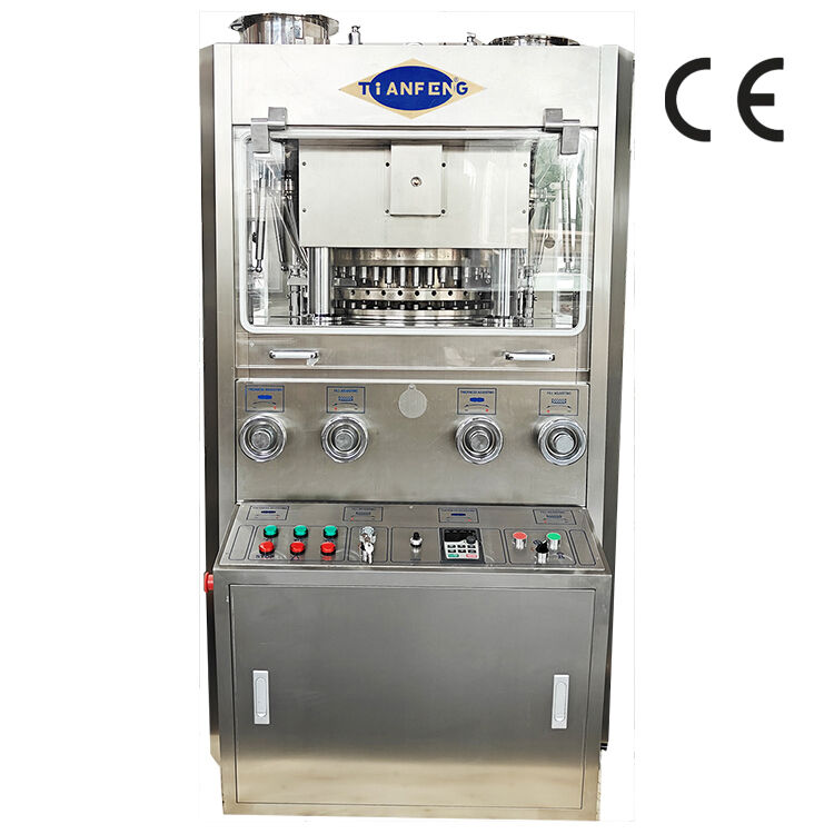Machine à comprimés effervescents à grande vitesse pour bonbons aux herbes, chlorure de calcium, rotative, Zp45 ZP45A ZP41F