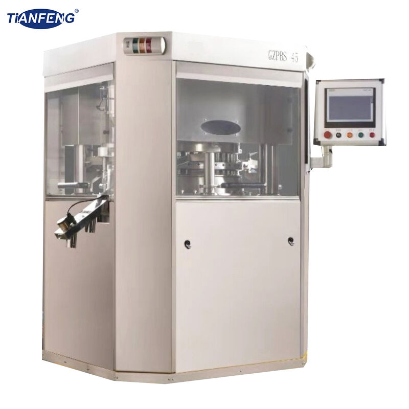 Machine de pressage rotative de comprimés, capable de comprimer des comprimés à grande vitesse GZPS45 pour des applications pharmaceutiques et chimiques