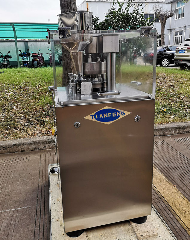 ZP7 Machine à presse à comprimés rotative multi-station pour 12600 comprimés/h avec une profondeur de remplissage de 15 mm