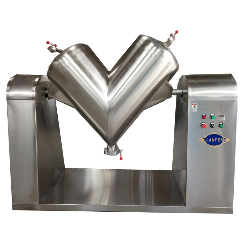 Lignes de production sèches ou humides de Tablette de mélangeur de poudre de forme de v de granules