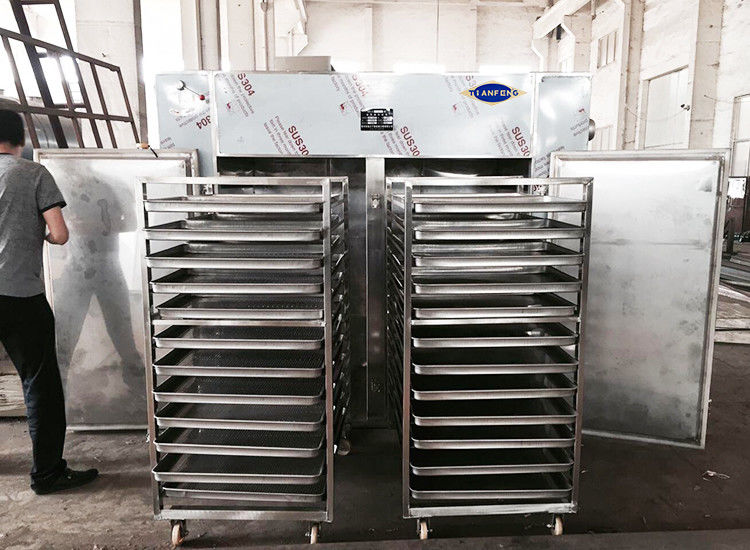100kg le groupe 48 plaque 15KW l'air de circulation chaud Oven For Bean Sea Food