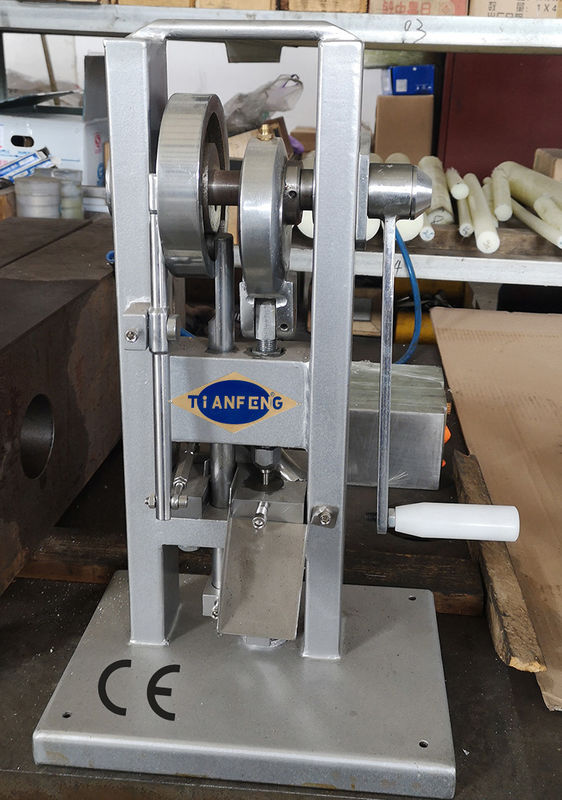 Type machine simple hydraulique de main de presse de Tablette de poinçon du laboratoire TDP