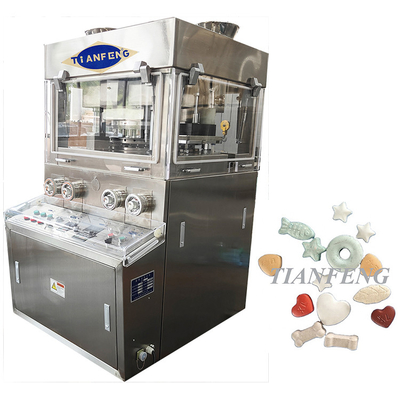 Machine automatique ZPW29 ZPW31 de presse de Tablette de chlore rotatoire chimique de pilule de couche de Bi
