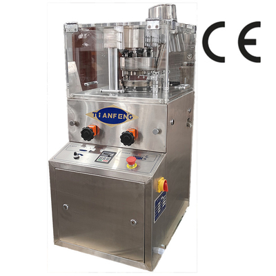 Machine de compression de comprimés rotatifs en acier inoxydable d'une épaisseur maximale de comprimés de 6 mm