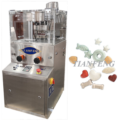 Machine automatique de pressage à comprimés rotatifs pour la production de sucre salé en lot médical