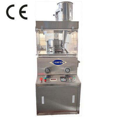 Machine de presse à comprimés rotative entièrement fermée avec facilité de nettoyage et d'entretien ZPW17D