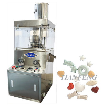 Lait de menthe pilule de bonbons rotative machine de presse de comprimés