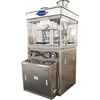Machine de presse à comprimés rotative pour une pression maximale de 100Kn et une capacité de production de 75000 pièces/h