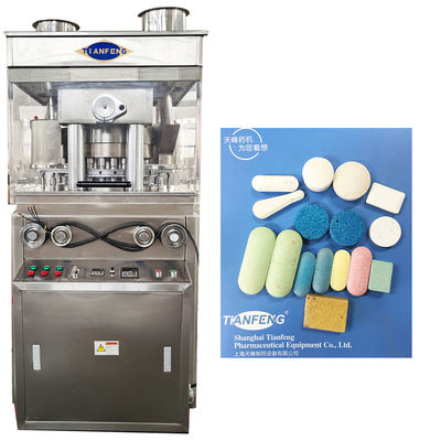 Machine de presse à rouleaux polyvalente pour tablettes ZP23 ZP25 ZP27 pour différentes formes et tailles de tablettes