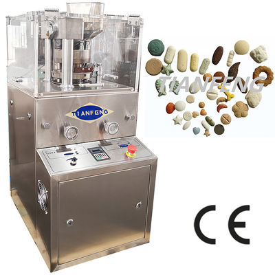 ZP5 Rotary Tablet Press Machine 2.2KW Puissance 900x800x1800mm Pour le processus de fabrication pharmaceutique