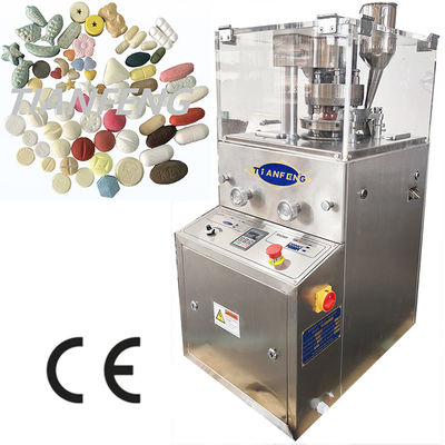 Épaisseur du comprimé 2-6mm Pilule Tablette presseuse 12600pcs Capacité maximale de remplissage 15mm