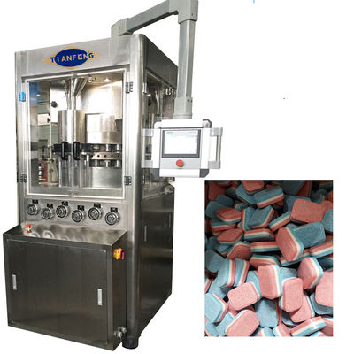 ZPB23 ZPB25 machine de presse de Tablette de pilule de 3 couches pour les feuilles détersives de blanchisserie