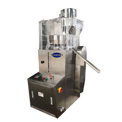 Machine rotatoire de presse de Tablette de poinçon du bloc 42mm de cube en poulet de ZP15B ZP17B