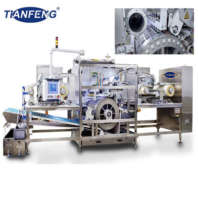 Cosse soluble dans l'eau de détergent de blanchisserie du film 32KW faisant la machine