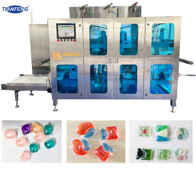 Cosse détersive liquide de film soluble dans l'eau automatique de PVA faisant la machine